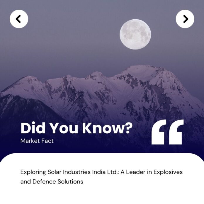 Solar Industries India Ltd
